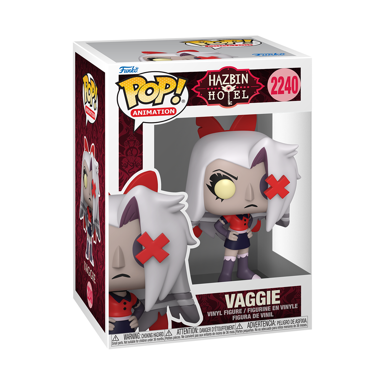 Funko POP! Animation: Hazbin Hotel Vaggie (or Chase) 4.2-in Vinyl