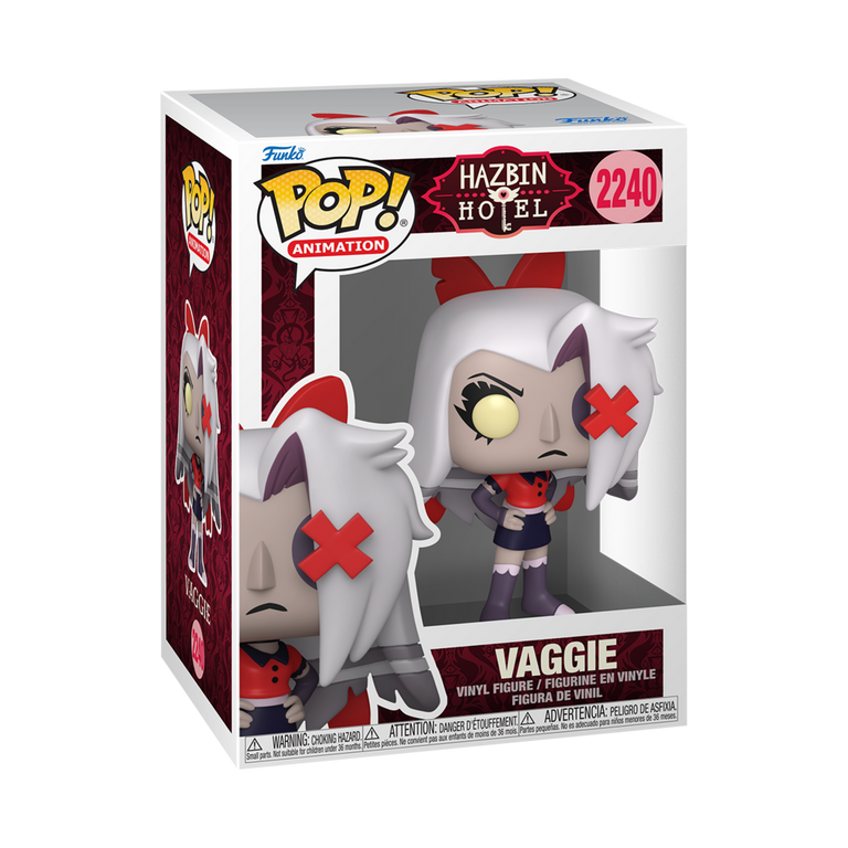Funko POP! Animation: Hazbin Hotel Vaggie (or Chase) 4.2-in Vinyl Figure