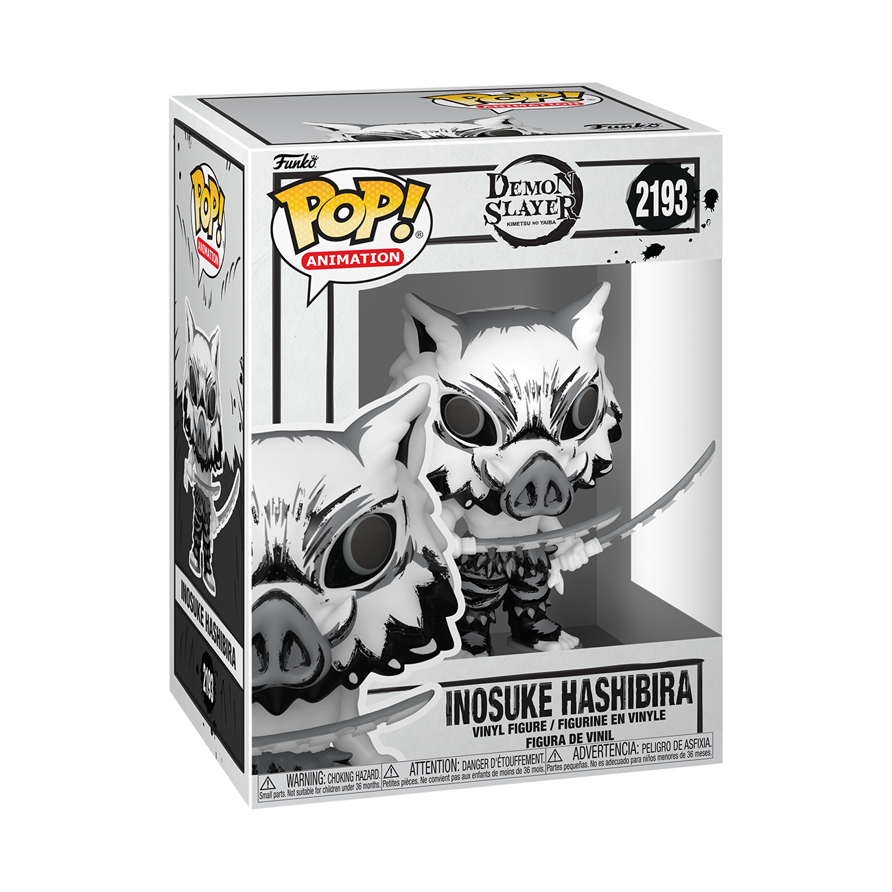Funko POP! Animation: Demon Slayer Inosuke Hashibira 4-in Vinyl Figure