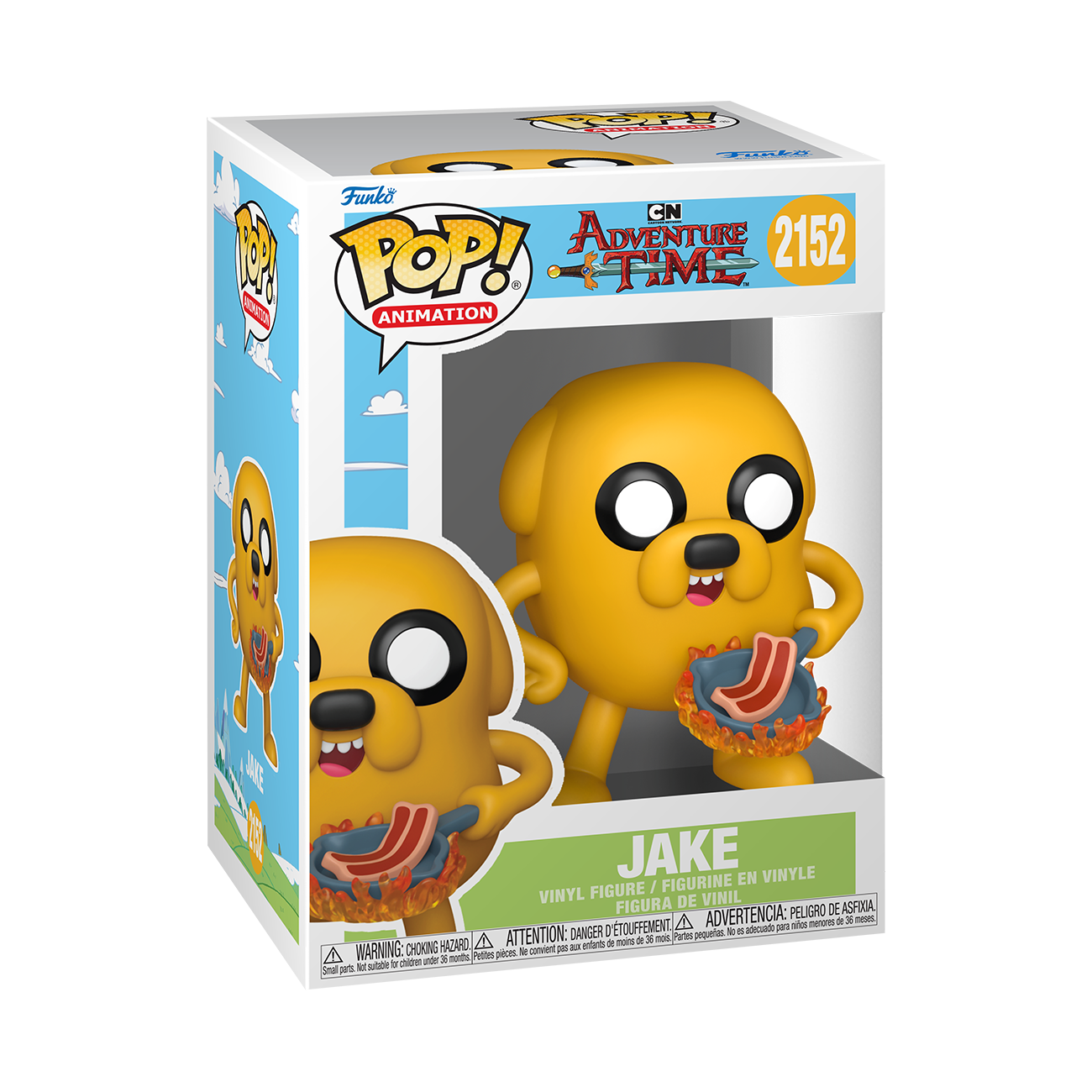 Funko POP! Animation: Adventure Time Jake 3.2-in Vinyl Figure
