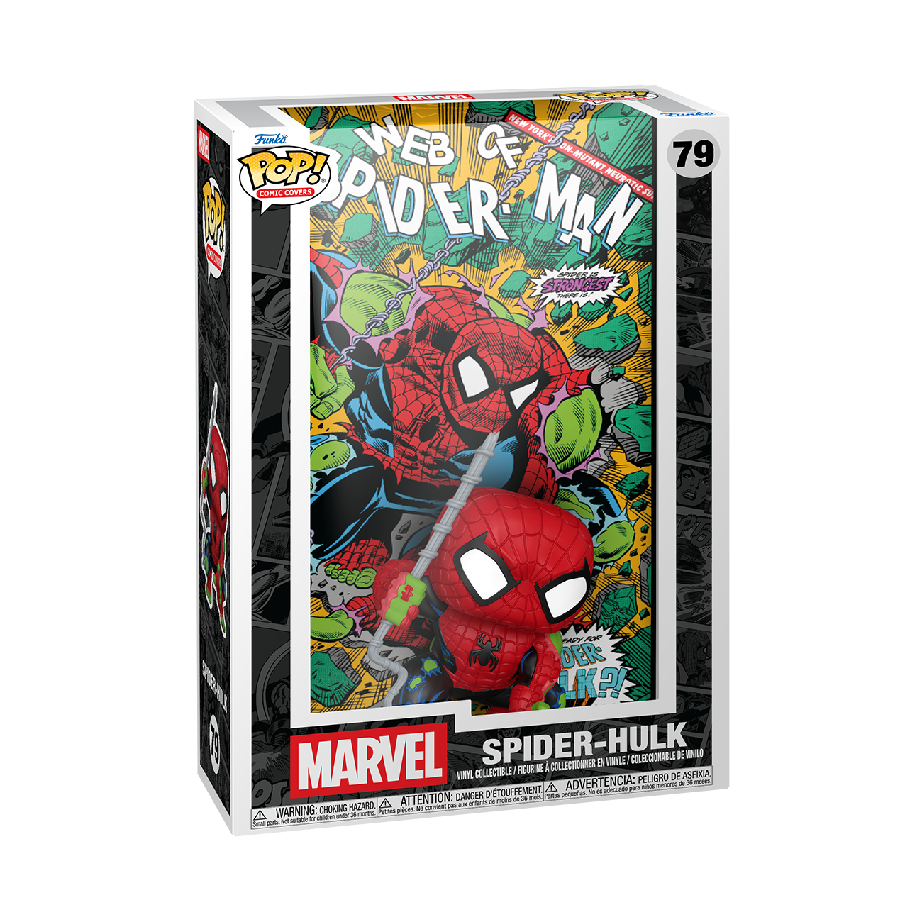 Funko POP! Comic Cover: Marvel Spider-Man Spider-Hulk (Issue 70) 5.1-in Vinyl Bobblehead Figure