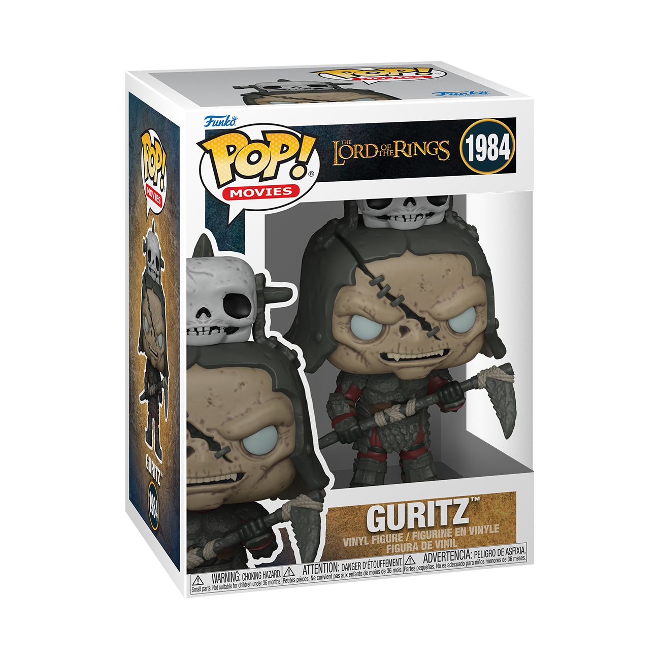 Funko POP! Movies: Lord of The Rings Guritz 5.1-in Vinyl Figure