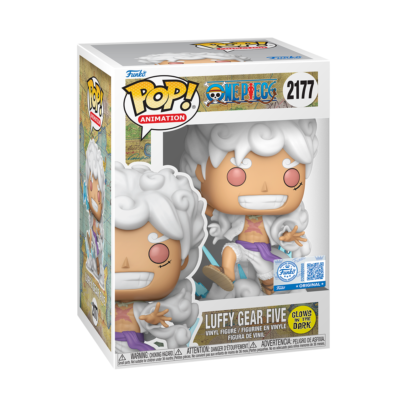 Funko POP! Animation: One Piece Monkey D. Luffy 5.3-in Vinyl Figure GameStop Exclusive