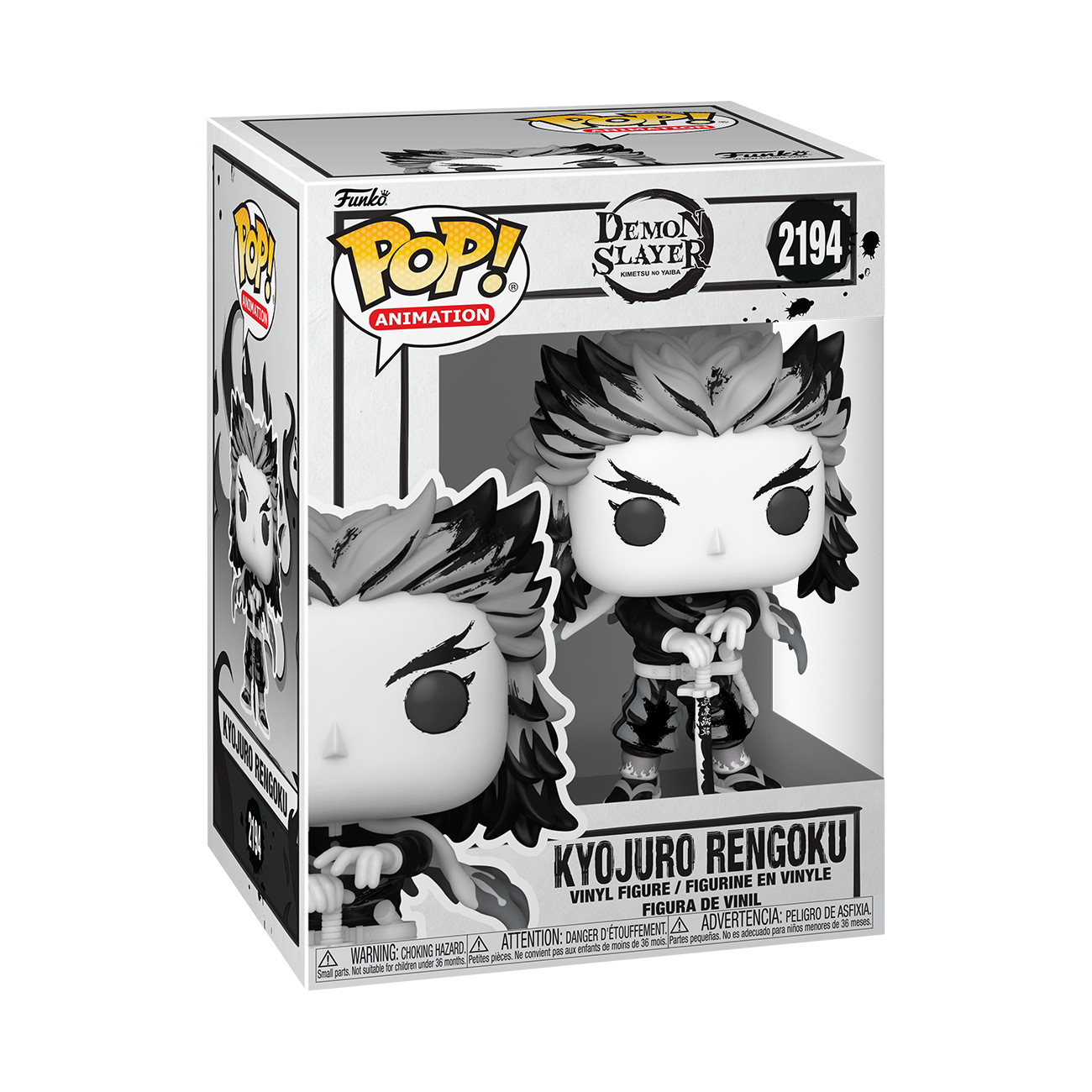 Funko POP! Animation: Demon Slayer Kyojuro Rengoku 4.2-in Vinyl Figure