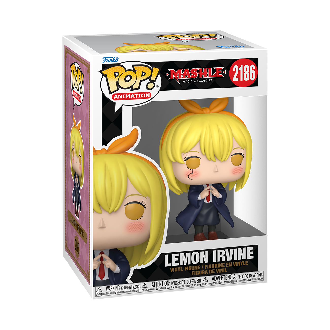 Funko POP! Animation: Mashle: Magic and Muscles Lemon Irvine 4.4-in Vinyl Figure