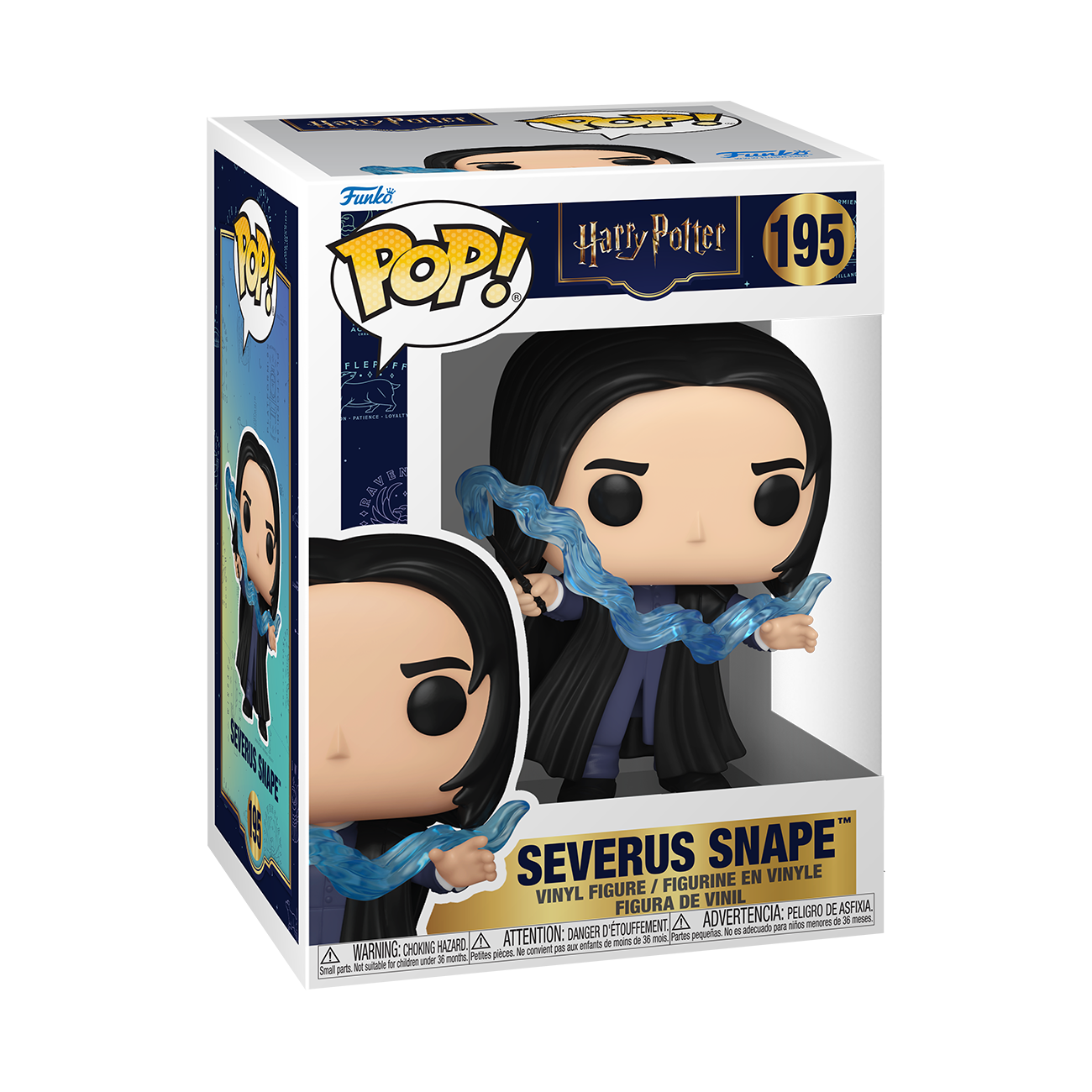 Funko POP! Movies: Harry Potter and the Deathly Hallows: Part 2 Severus Snape 3.8-in Vinyl Figure