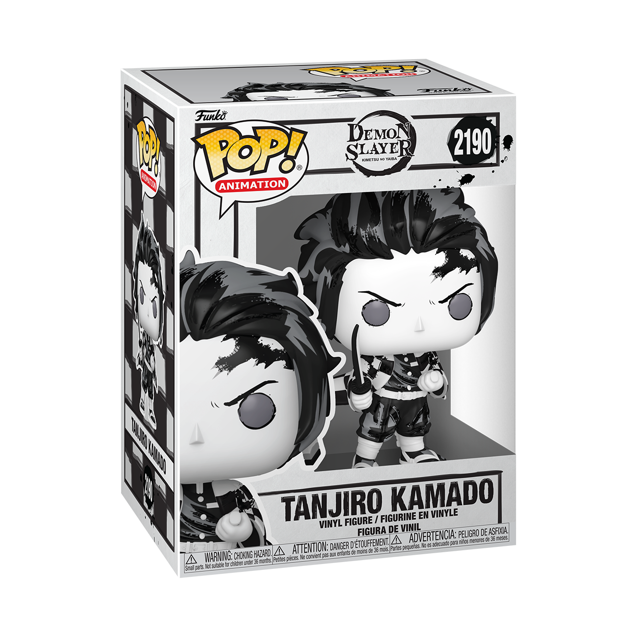 Funko POP! Animation: Demon Slayer Tanjiro Kamado 4.6-in Vinyl Figure