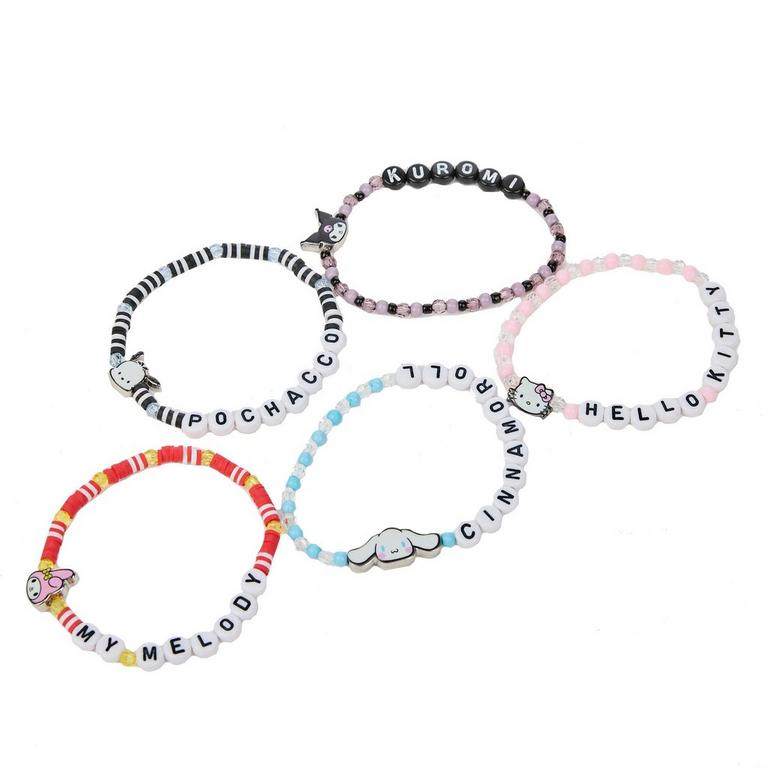 Hello Kitty and Friends Beaded Bracelet 5-Pack Set GameStop Exclusive