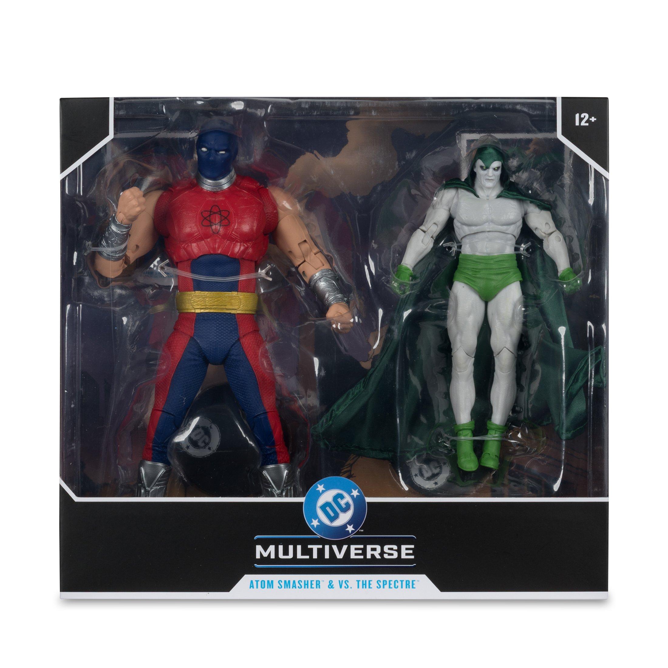 McFarlane Toys DC Multiverse Megafig Atom Smasher and Spectre 7-in Action Figures 2-Pack