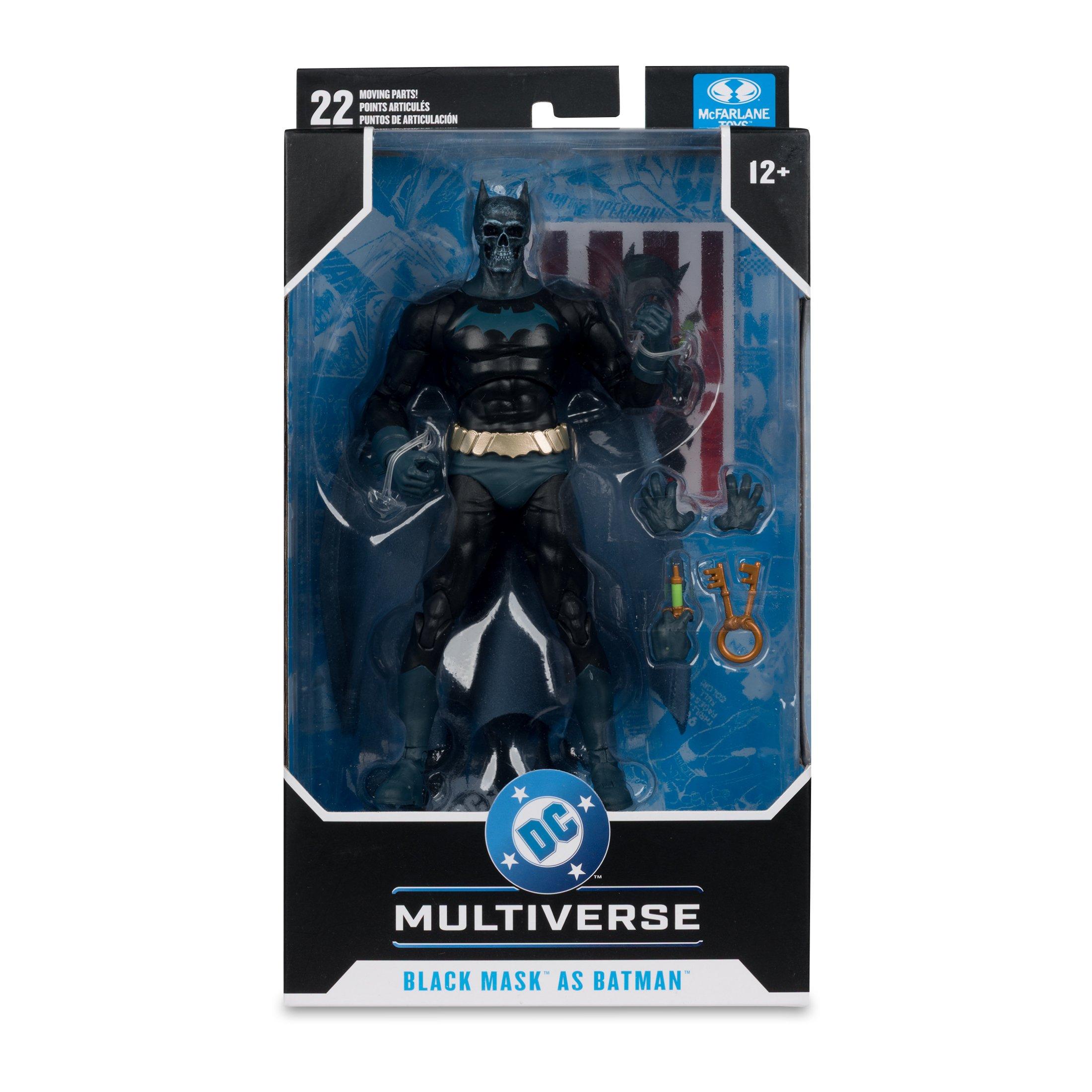 McFarlane Toys DC Multiverse Batman Madhouse Black Mask as Batman 7-in Action Figure