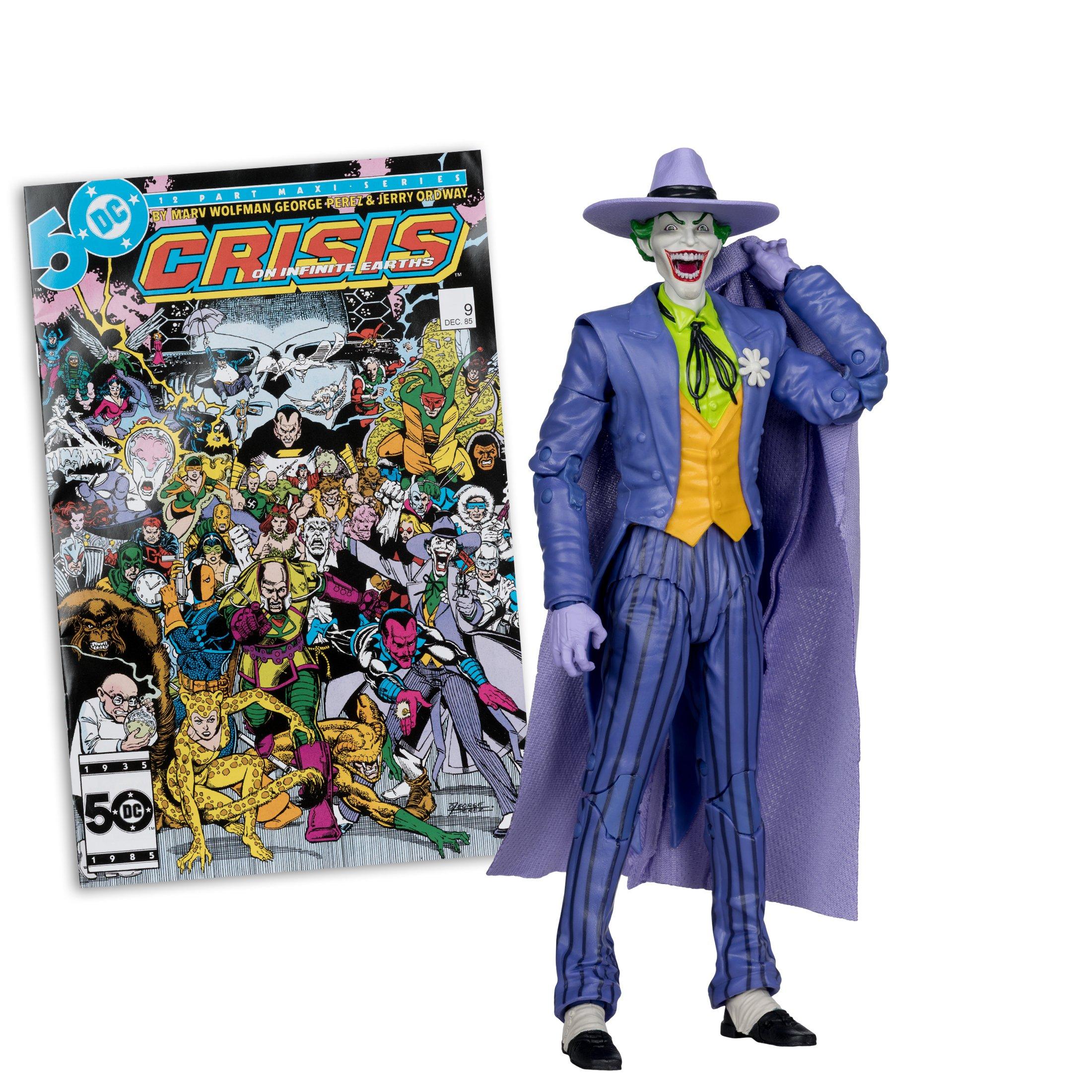 McFarlane Toys DC Direct THE JOKER (CRISIS ON INFINITE EARTHS) 7-in Action Figure