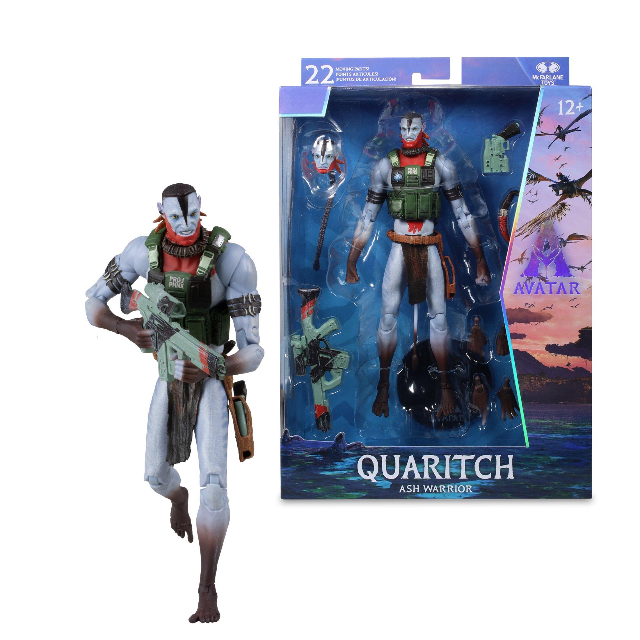McFarlane Toys Disney Avatar: Fire and Ash Quaritch (Ash Warrior) 7-in Action Figure