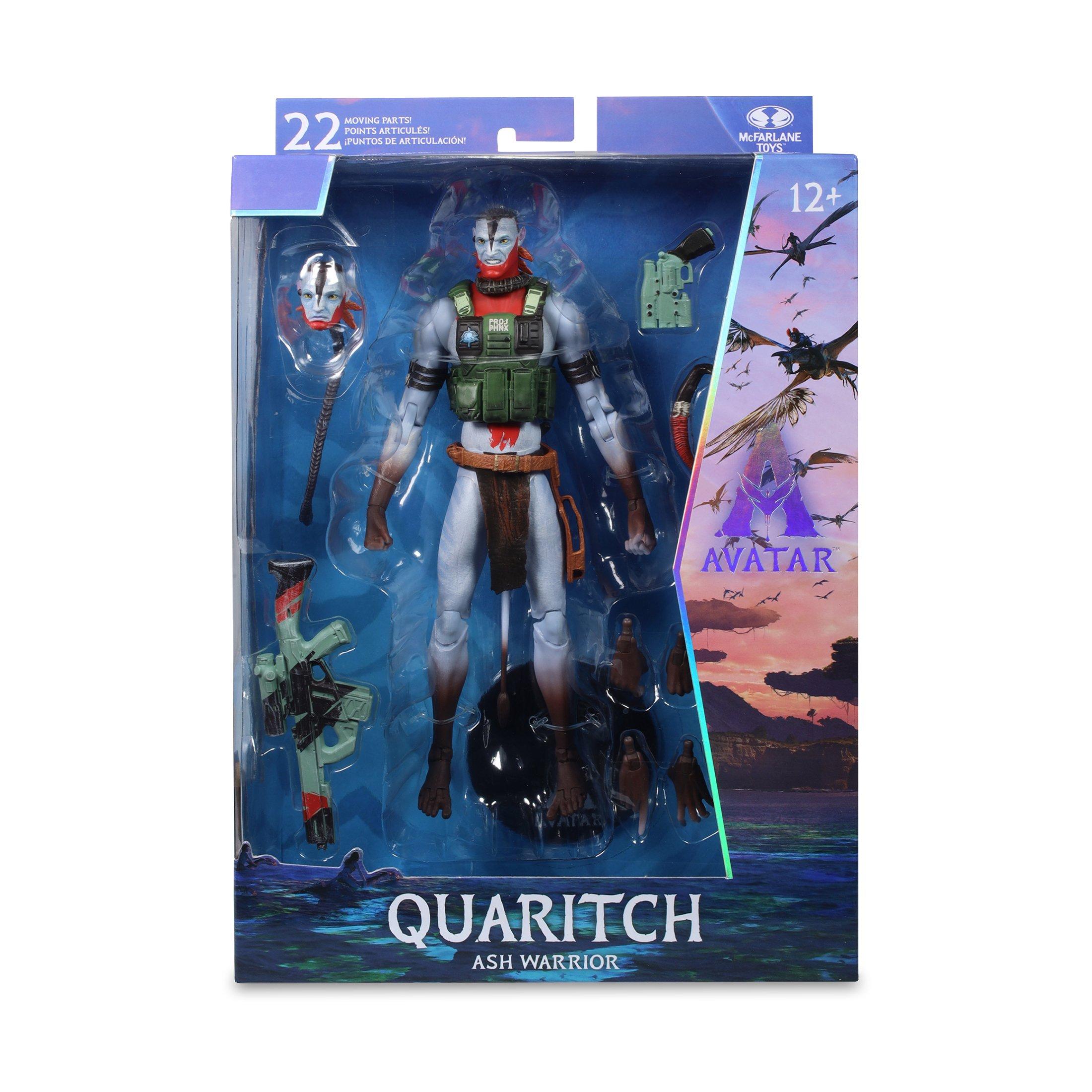 McFarlane Toys Disney Avatar: Fire and Ash Quaritch (Ash Warrior) 7-in Action Figure
