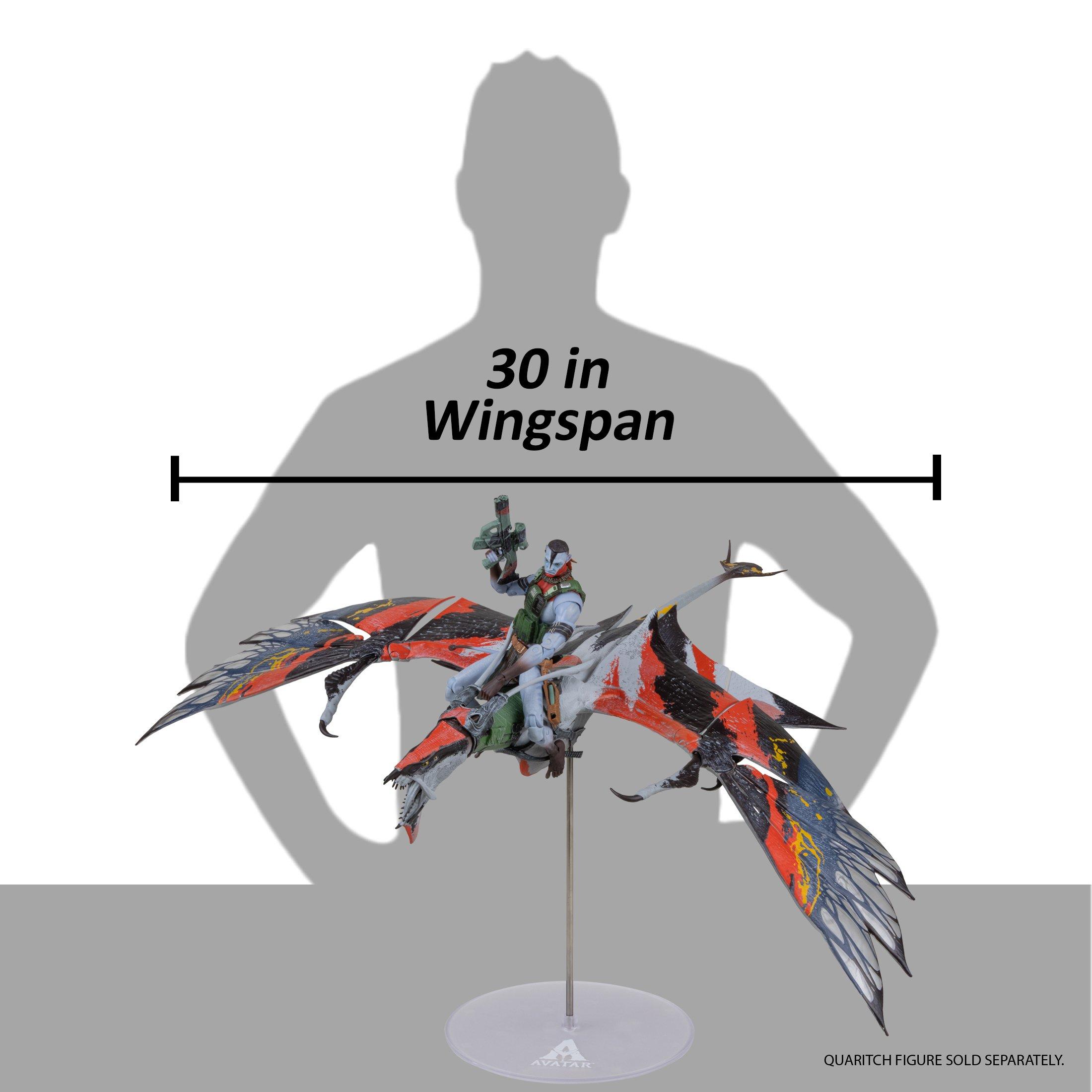 McFarlane Toys Disney Avatar: Fire and Ash Quaritch's Banshee 7-in Action Figure