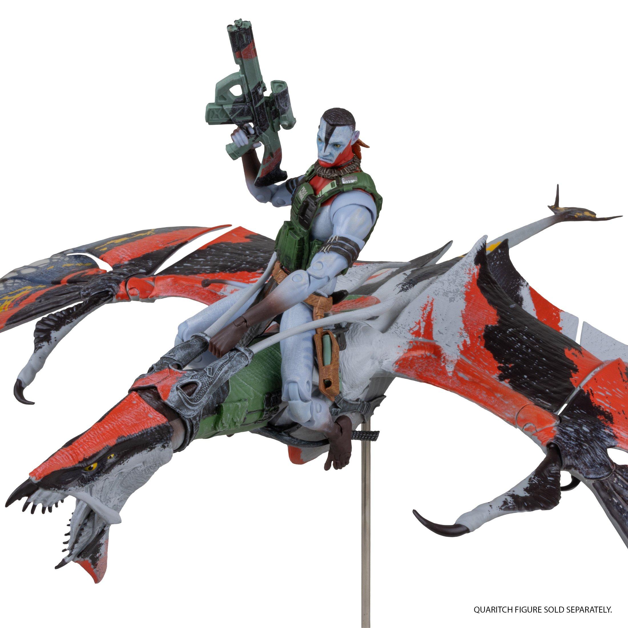 McFarlane Toys Disney Avatar: Fire and Ash Quaritch's Banshee 7-in Action Figure