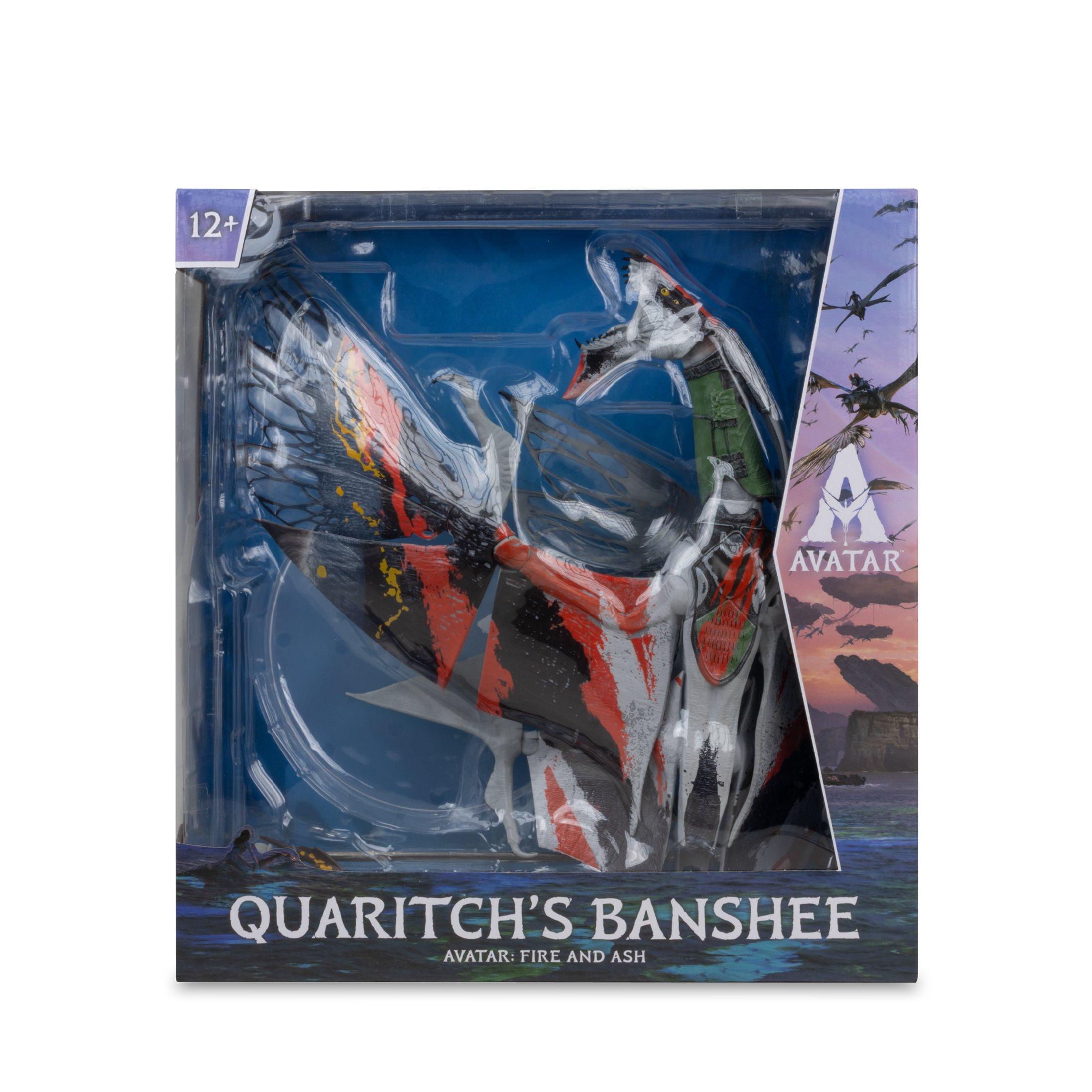 McFarlane Toys Disney Avatar: Fire and Ash Quaritch's Banshee 7-in Action Figure