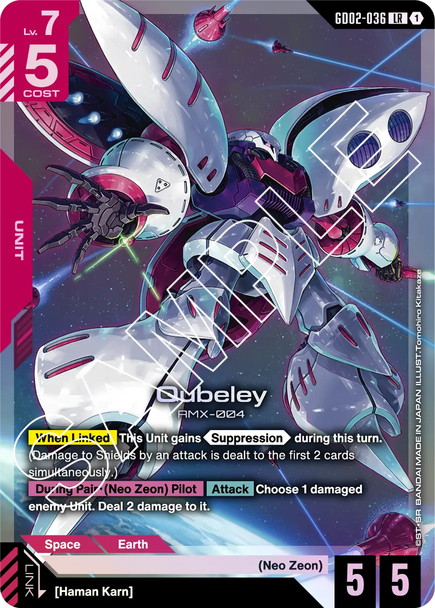 Gundam Card Game: Dual Impact Booster Pack (GD02) Graded Card