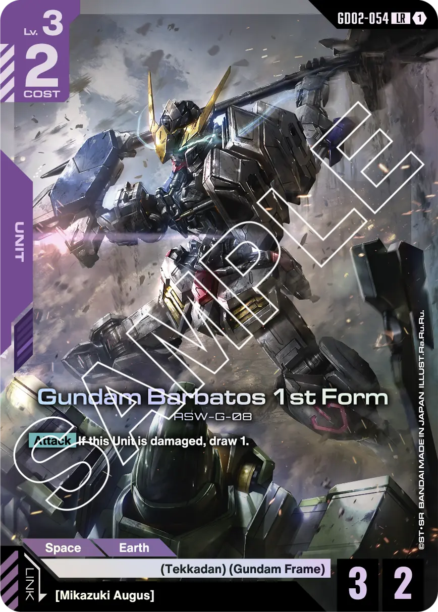 Gundam Card Game: Dual Impact Booster Pack (GD02) Graded Card