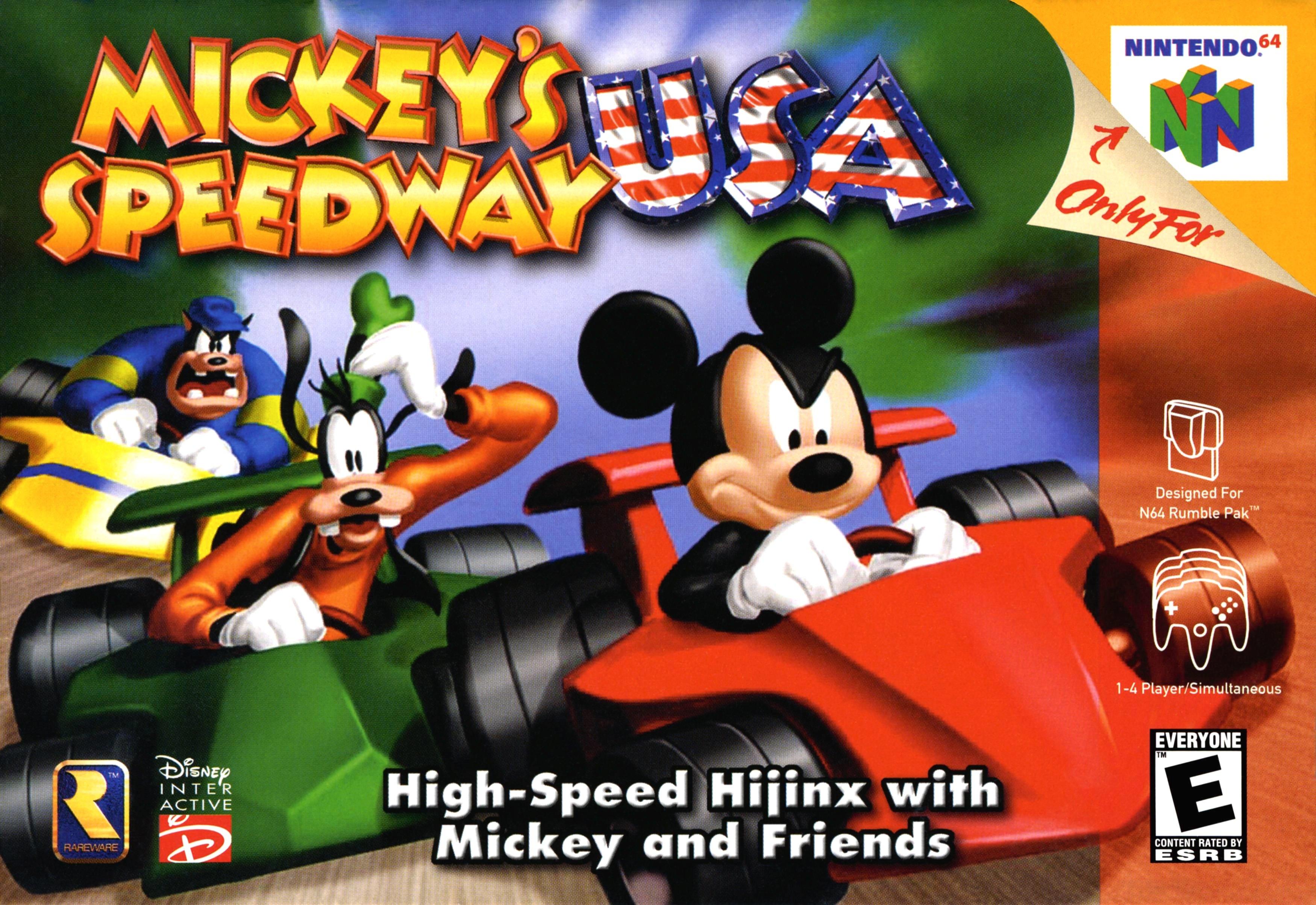 Mickey's Speedway USA - Nintendo 64