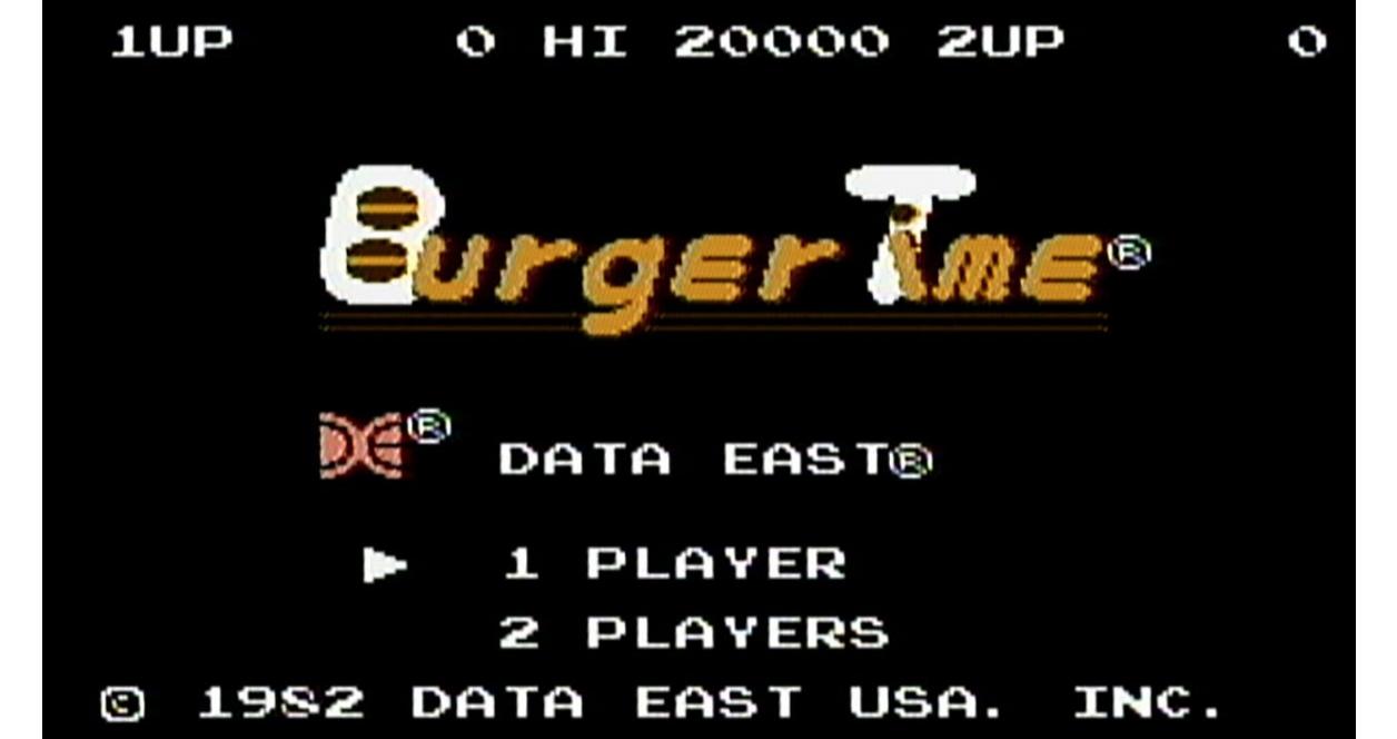 Burgertime - Nintendo (NES)