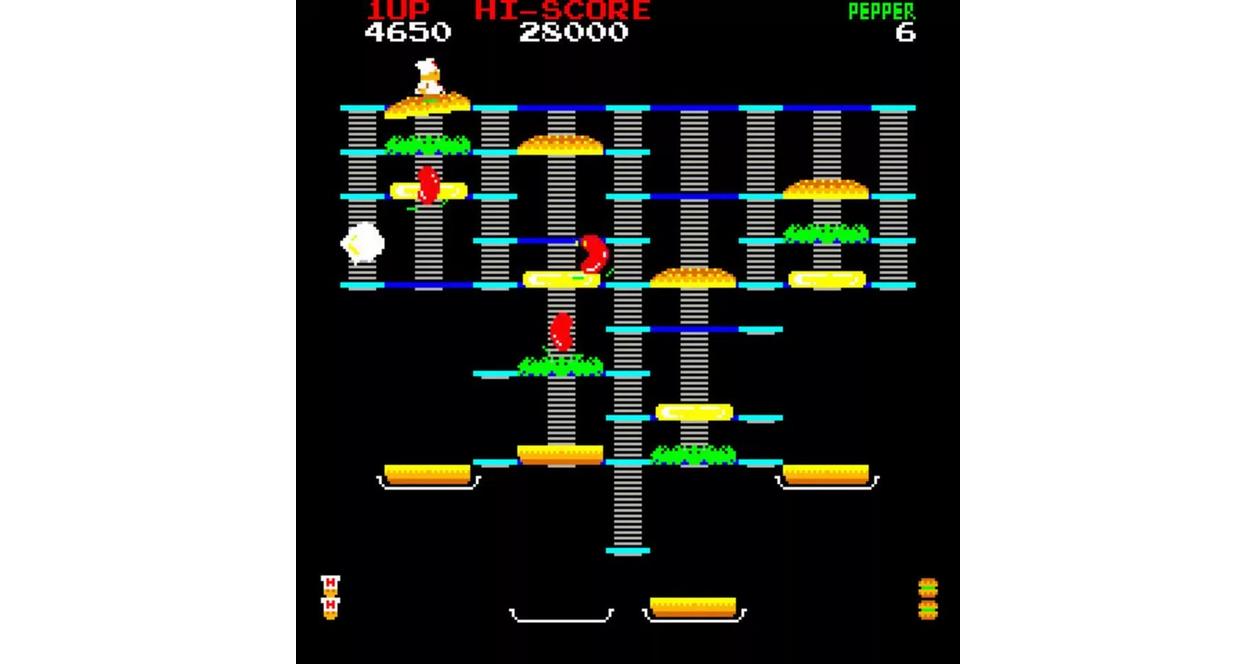 Burgertime - Nintendo (NES)