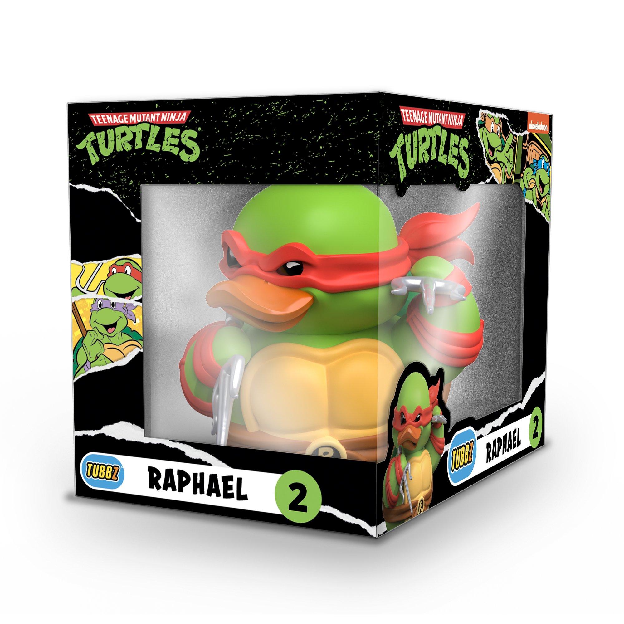 Tubbz Teenage Mutant Ninja Turtles Raphael 3.54-in Collectible Rubber Duck