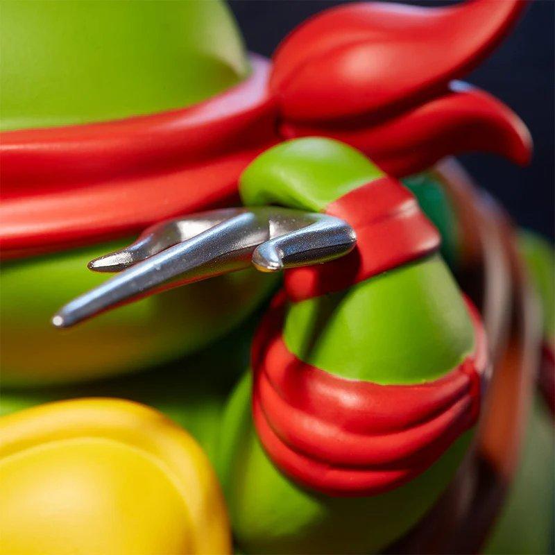 Tubbz Teenage Mutant Ninja Turtles Raphael 3.54-in Collectible Rubber Duck