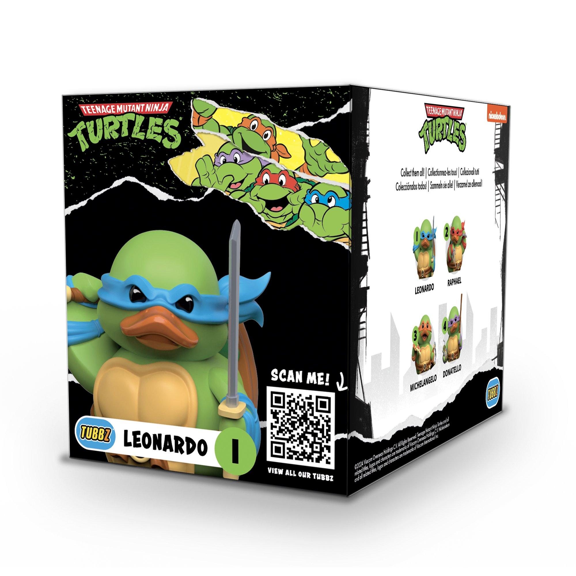 Tubbz Teenage Mutant Ninja Turtles Leonardo 3.54-in Collectible Rubber Duck