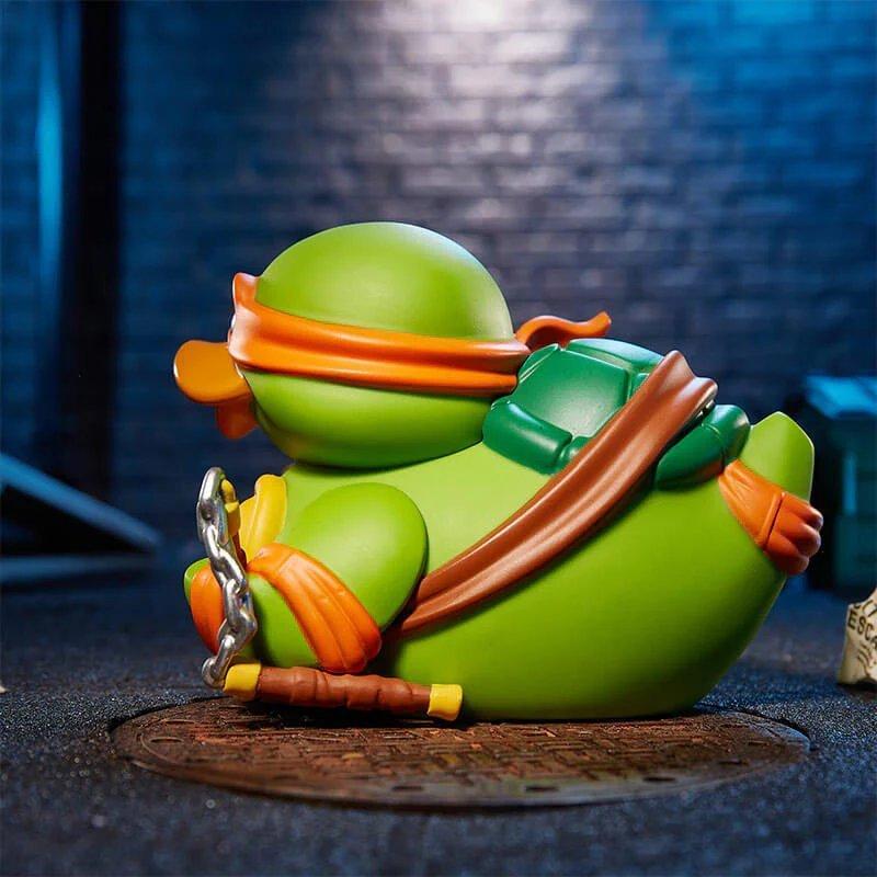 Tubbz Teenage Mutant Ninja Turtles Michelangelo 3.54-in Collectible Rubber Duck