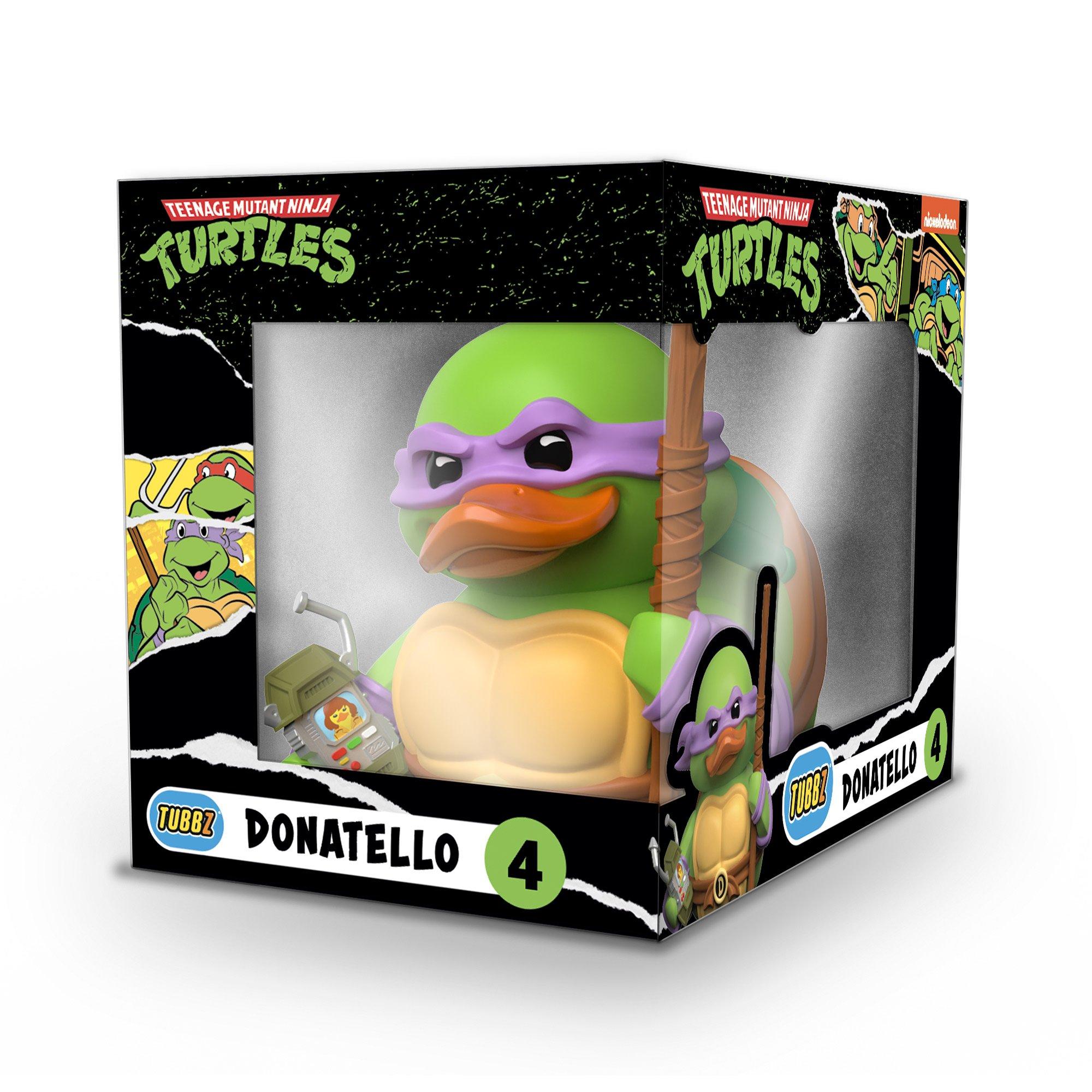 Tubbz Teenage Mutant Ninja Turtles Donatello 3.54-in Collectible Rubber Duck