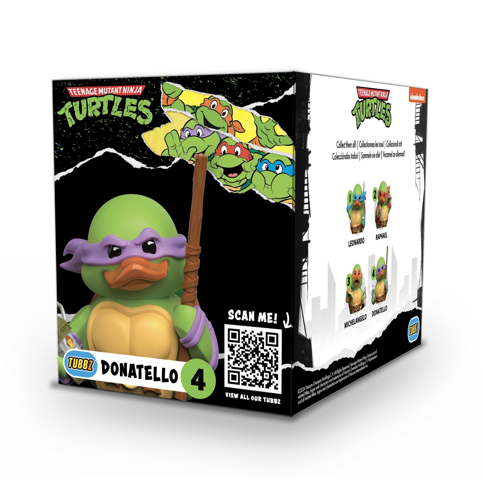 Tubbz Teenage Mutant Ninja Turtles Donatello 3.54-in Collectible Rubber Duck