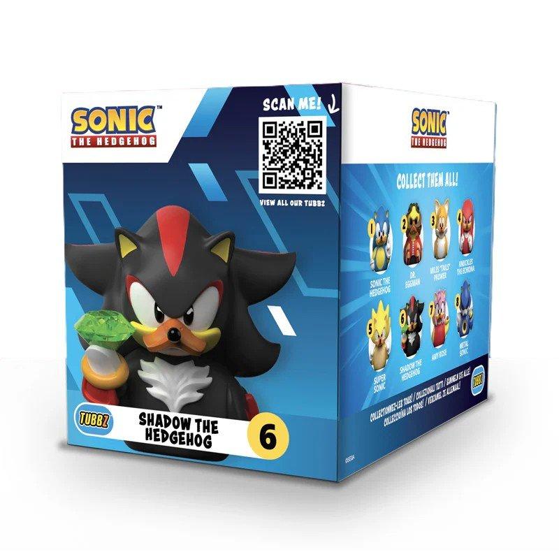 Tubbz Sonic the Hedgehog Shadow 3.54-in Collectible Rubber Duck