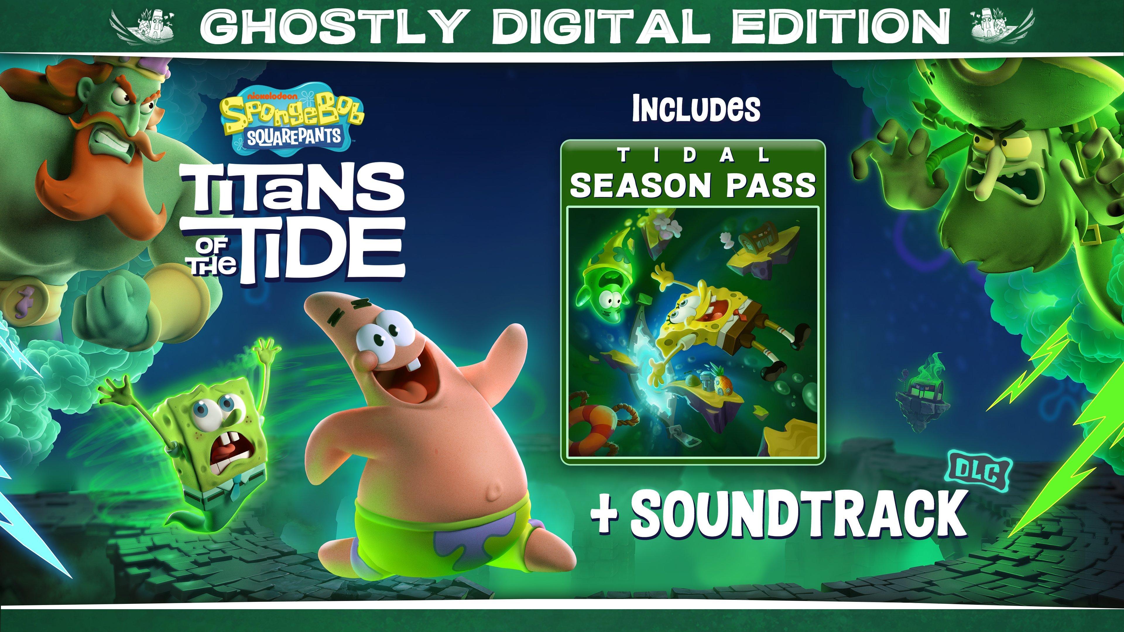 SpongeBob SquarePants: Titans of the Tide - Ghostly Digital Edition - PC Steam