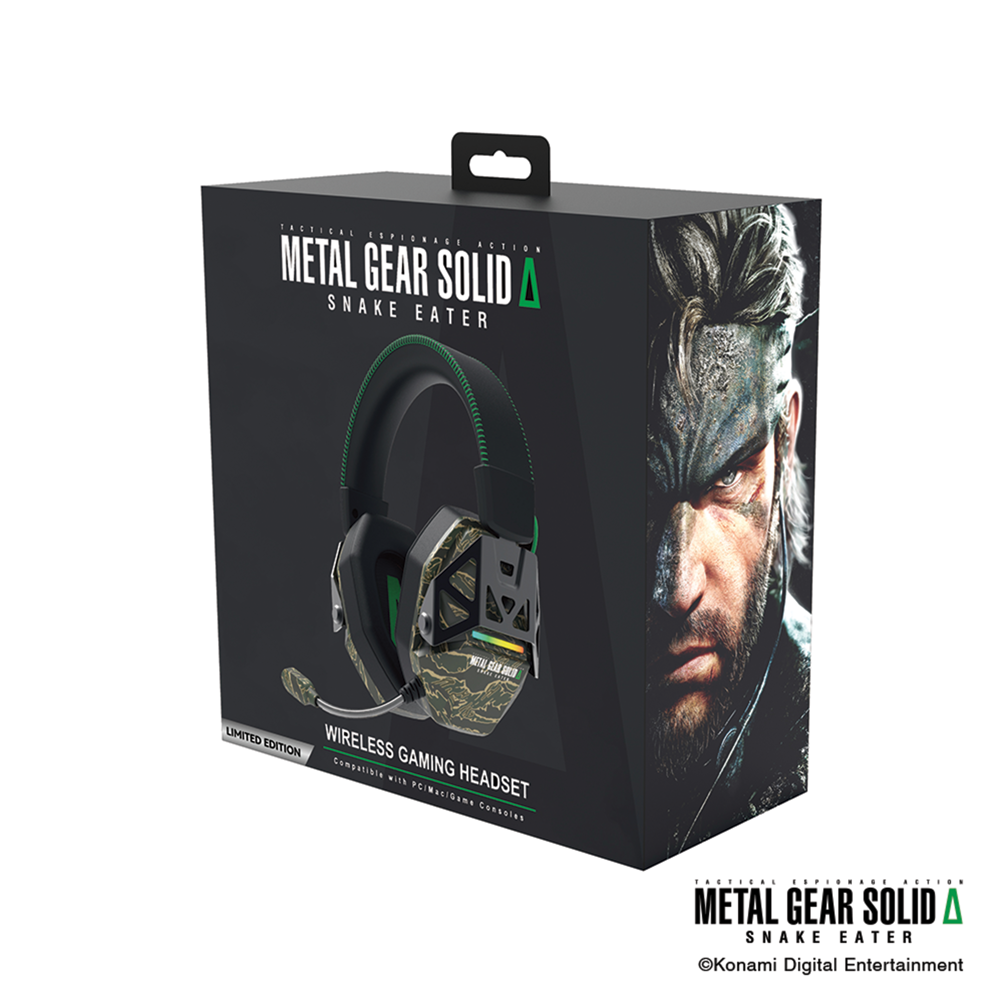 METAL GEAR SOLID DELTA: SNAKE EATER Wireless RGB Headset GameStop Exclusive