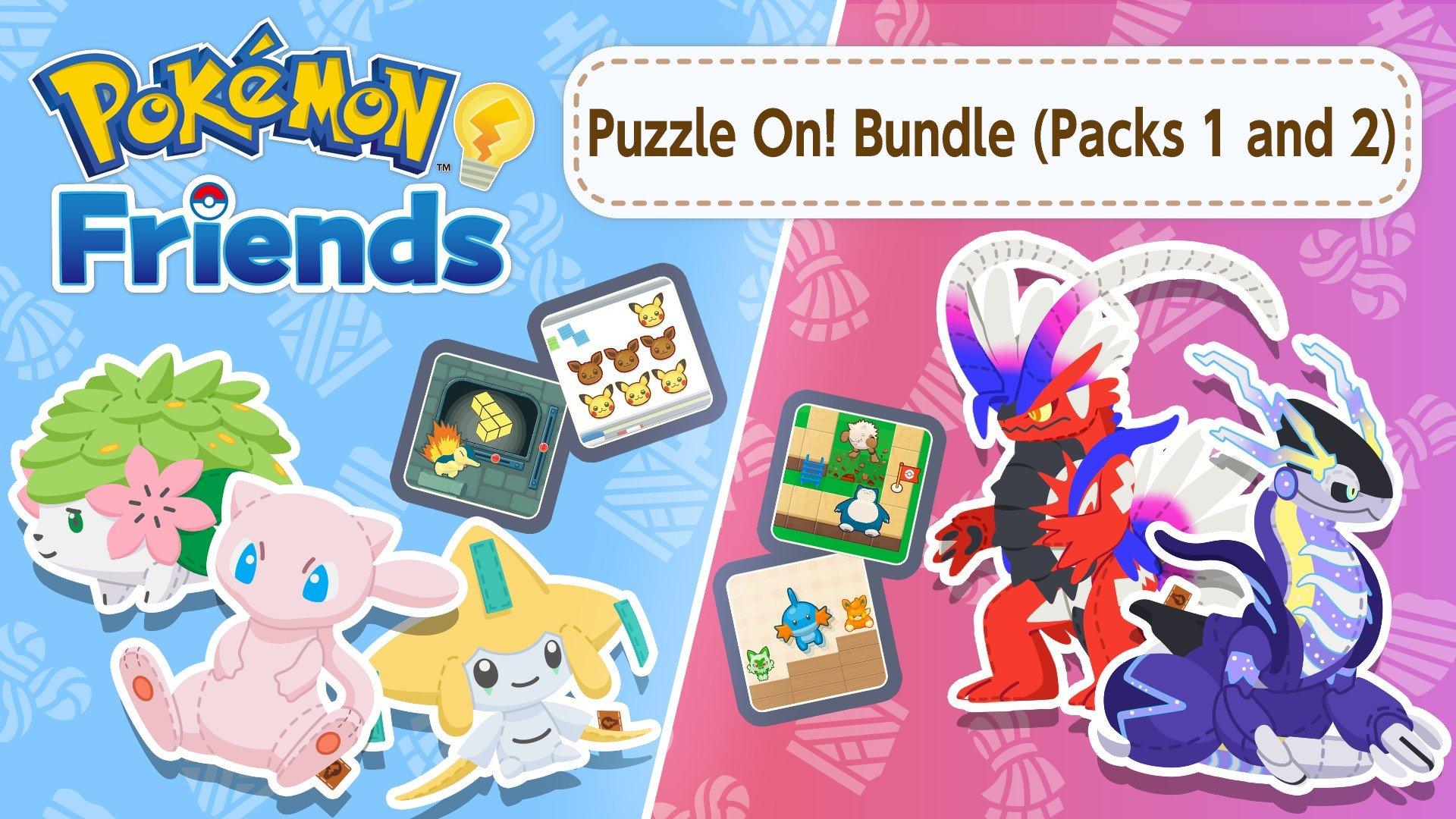 Pokemon Friends: Puzzle On! Bundle - Nintendo Switch | Nintendo