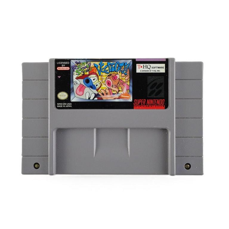 Ren and Stimpy Show Veediots - Super Nintendo (SNES)