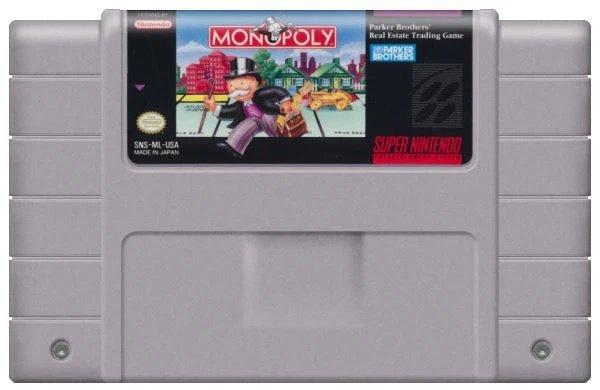 Monopoly - Super Nintendo (SNES) | Parker Brothers | GameStop