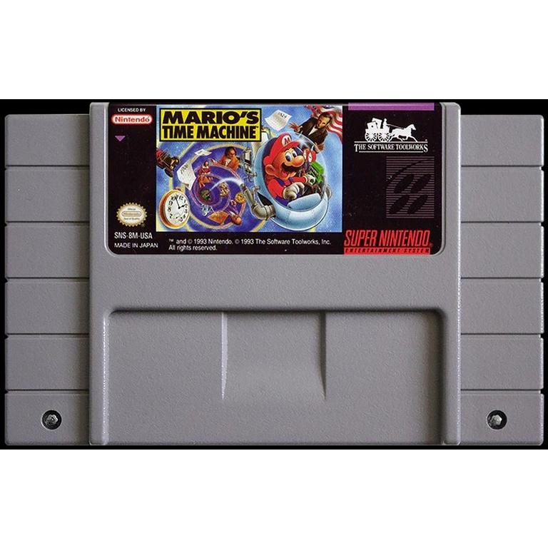 Mario's Time Machine - Super Nintendo (SNES)