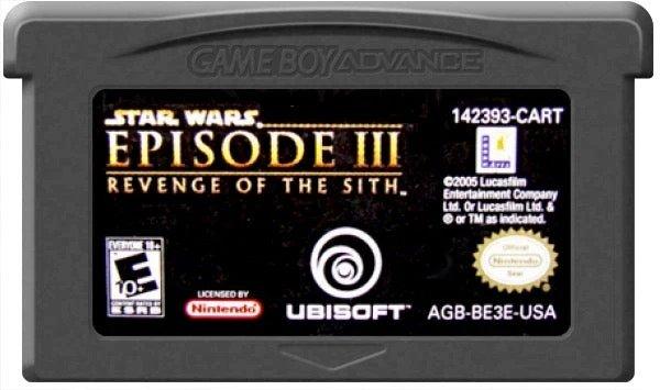 Star Wars Episodio 3 La venganza de los Sith Game Boy Advance Gba
