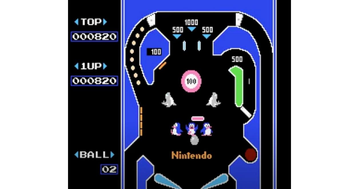 Pinball - Nintendo (NES)
