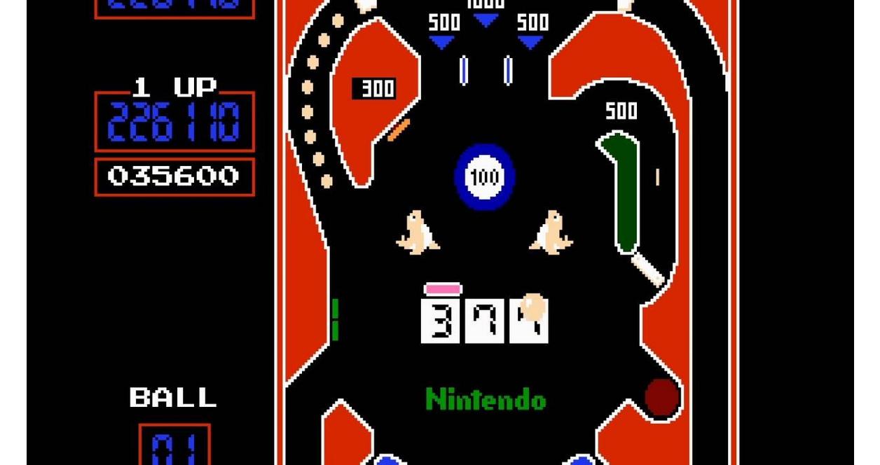 Pinball - Nintendo (NES)