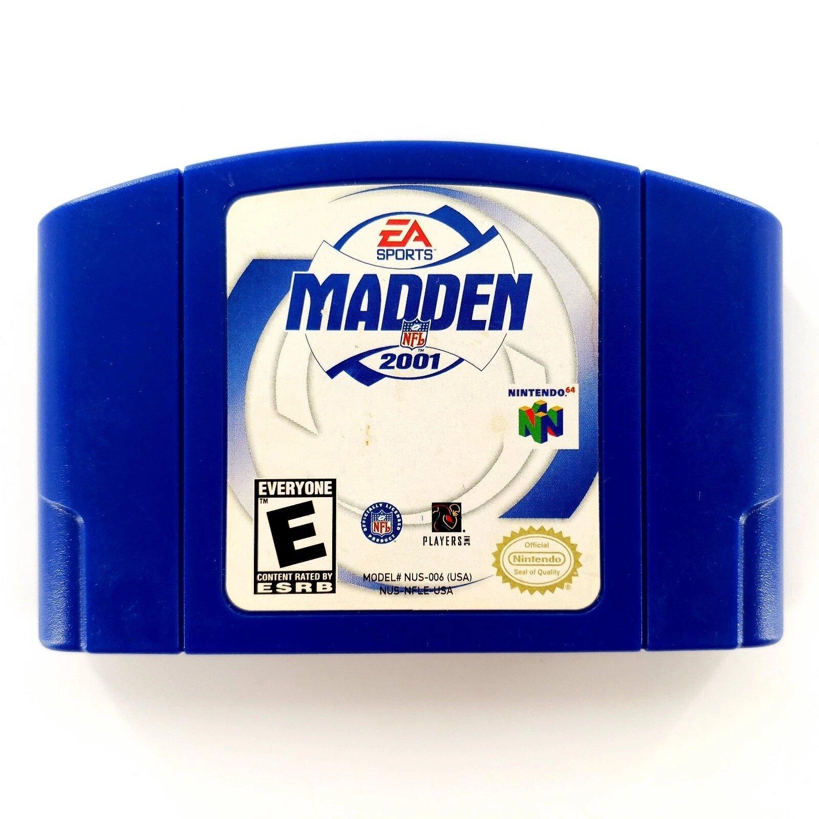 Madden 2001 - Nintendo 64, Pre-Owned