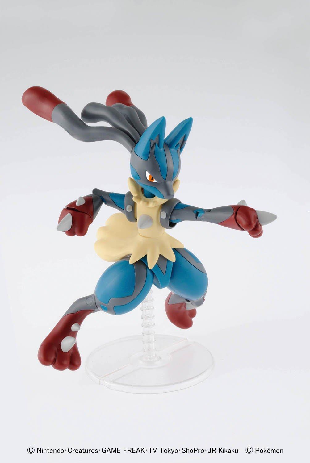 Bandai Hobby Pokemon Mega Lucario Model Kit