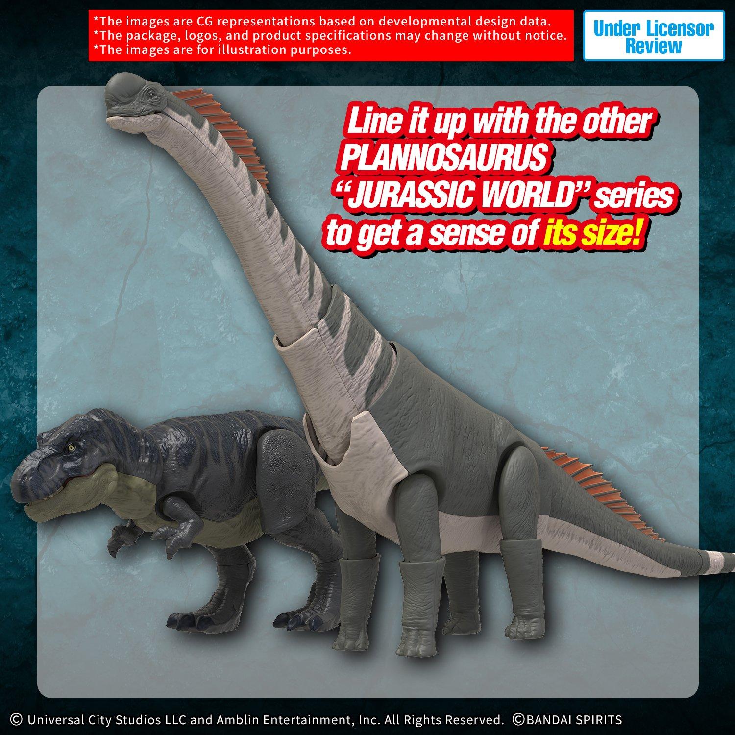 Bandai Hobby Plannosaurus Jurassic World Titanosaurus 2.6-in Figure