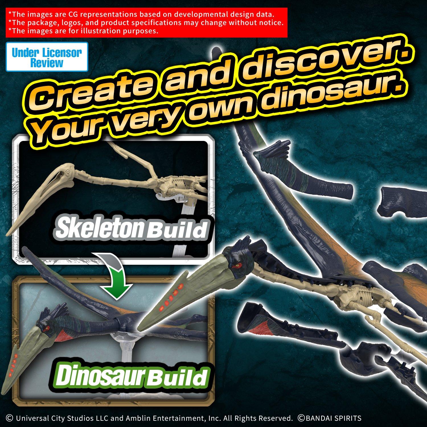 Bandai Hobby Plannosaurus Jurassic World Quetzalcoatlus 2.6-in Figure