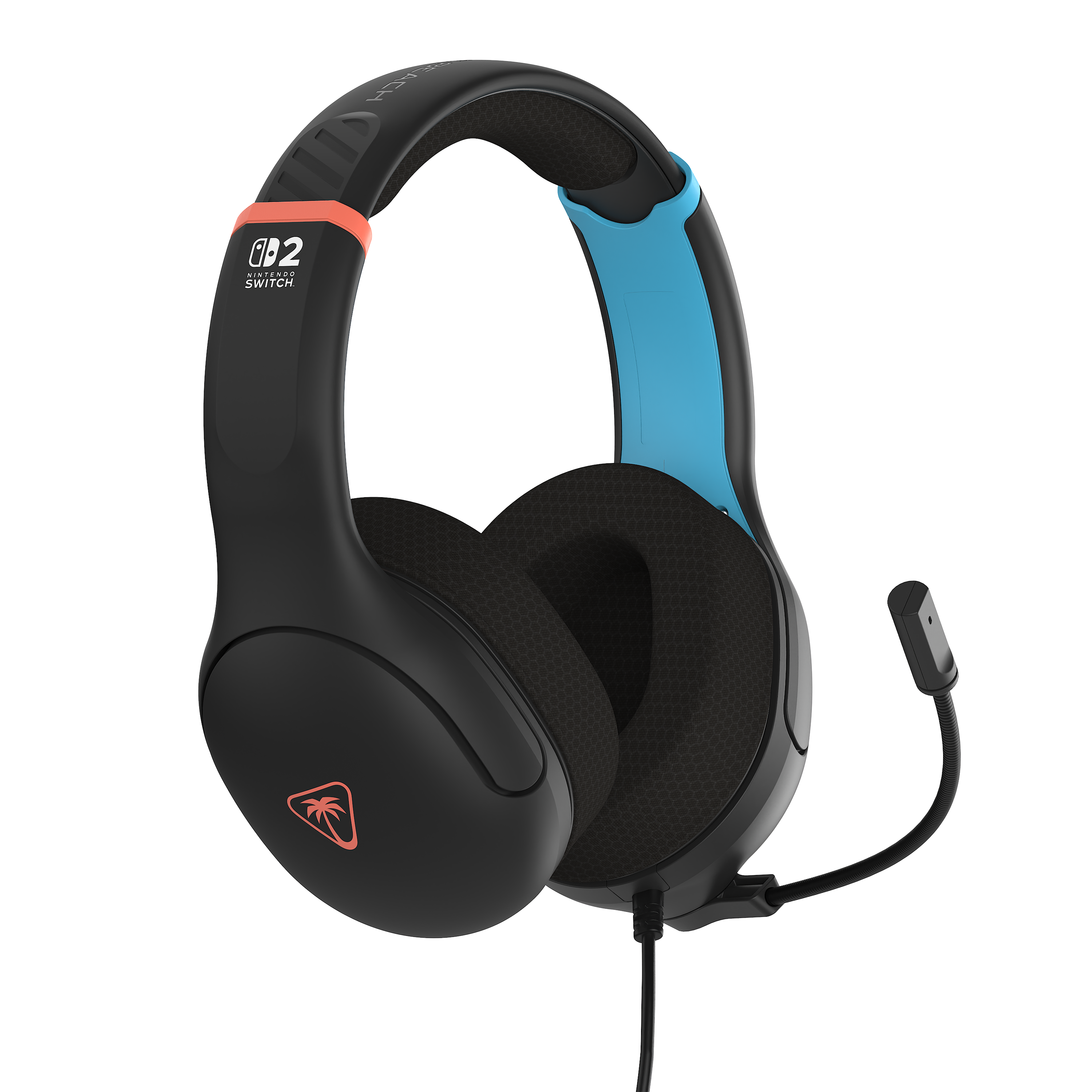 Turtle Beach Airlite Fit Wired Gaming Headset (Charcoal Black) for Nintendo Switch 2, Nintendo Switch, Switch Lite and Switch