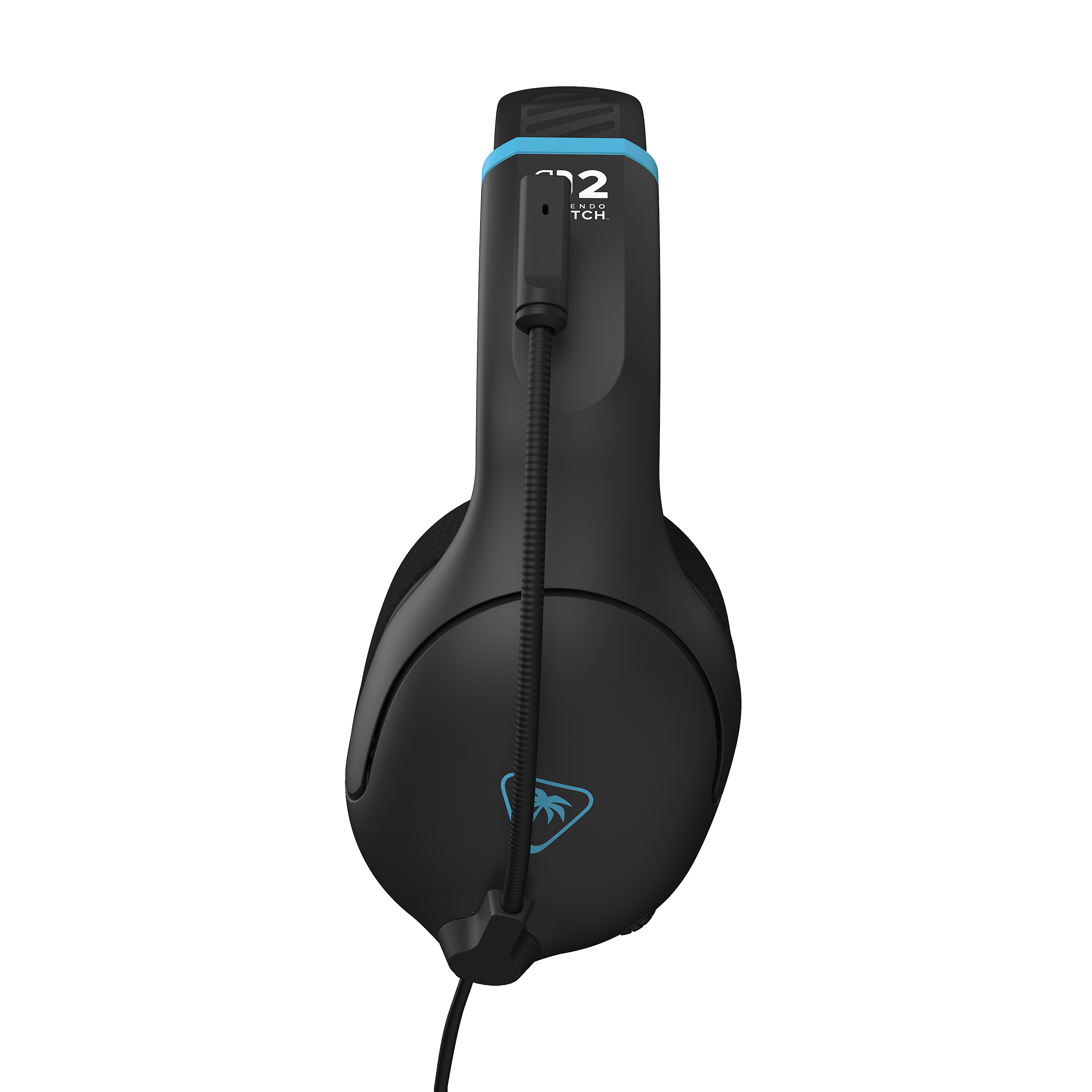 Turtle Beach Airlite Fit Wired Gaming Headset (Charcoal Black) for Nintendo Switch 2, Nintendo Switch, Switch Lite and Switch