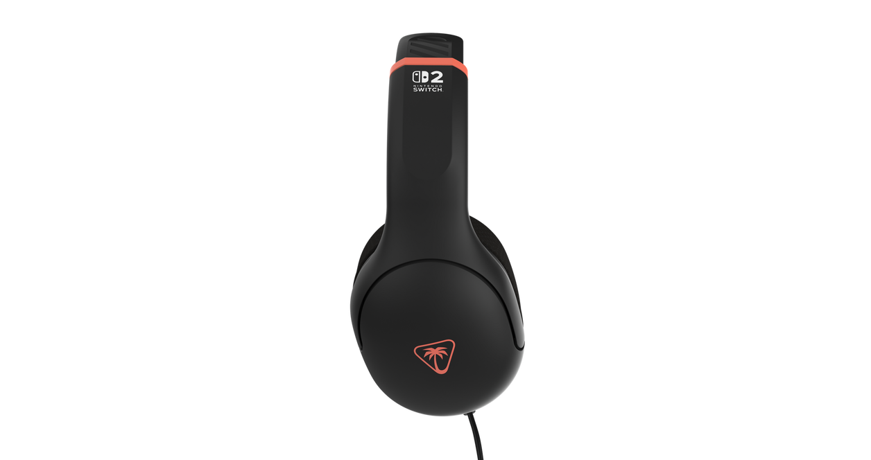 Turtle Beach Airlite Fit Wired Gaming Headset (Charcoal Black) for Nintendo Switch 2, Nintendo Switch, Switch Lite and Switch - OLED Model
