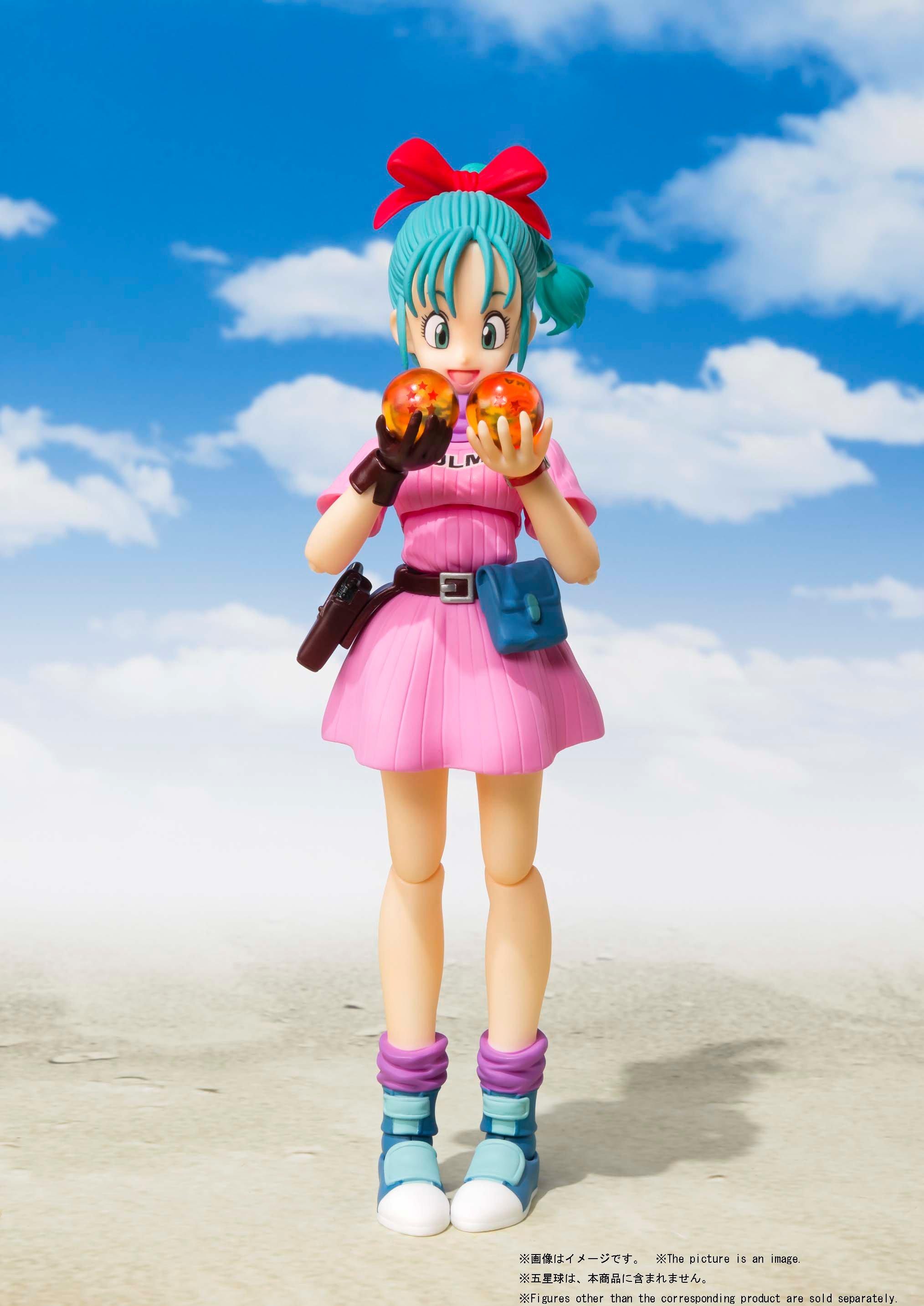 Bandai Dragon Ball Tamashii Nations S.H. Figuarts Bulma (Adventure Begins) 7.1-in Figure