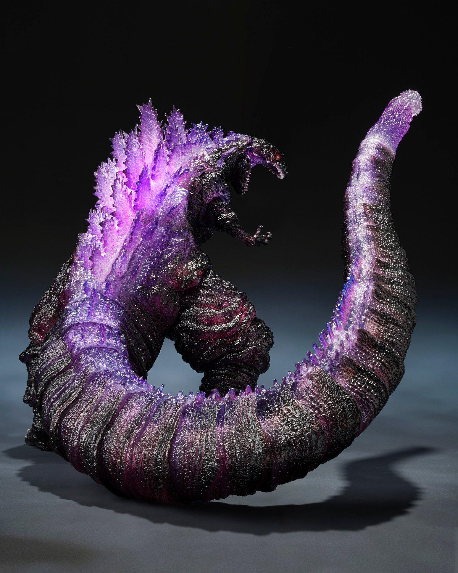 Bandai Godzilla Tamashii Nations S.H.MonsterArts Godzilla (2016) Shin Godzilla (The Fourth Awakening Ver.) (Movie Graphic Plus) 7.9-in Figure